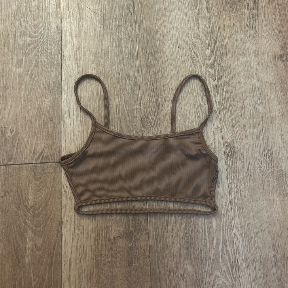 Brown tank